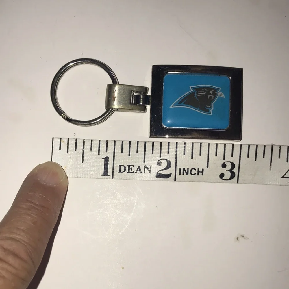 NIP NFL Unisex Panthers Key Ring